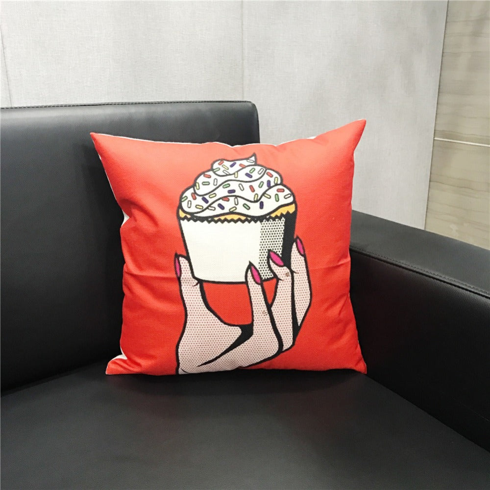 Hot Comics Pillow Cover