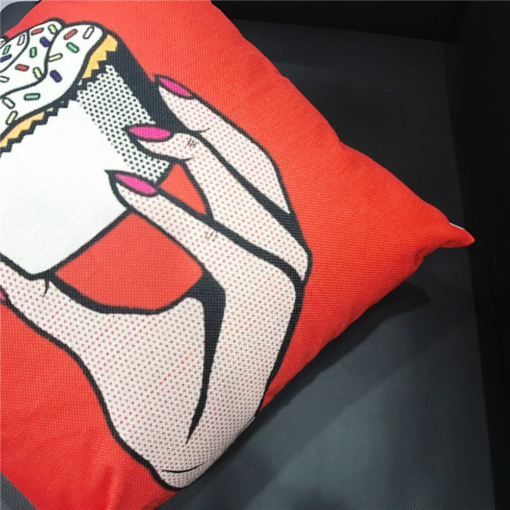 Hot Comics Pillow Cover