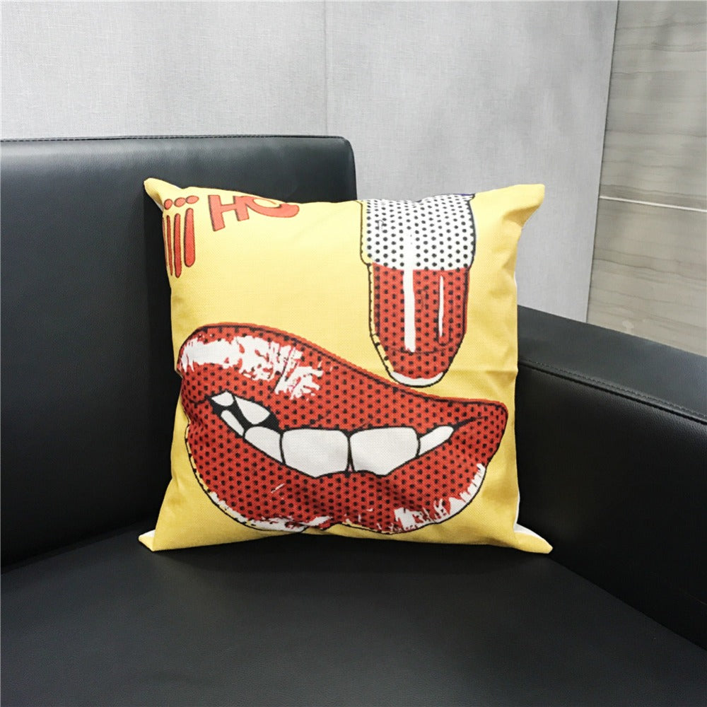 Hot Comics Pillow Cover