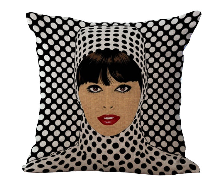 American Animation Comics Pillow