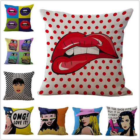 American Animation Comics Pillow