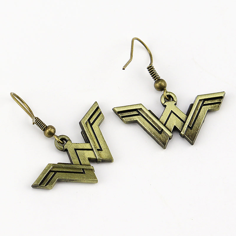 Fashion Wonder Woman Earrings