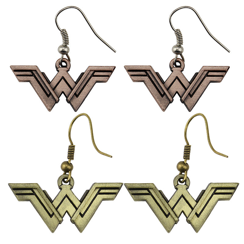 Fashion Wonder Woman Earrings