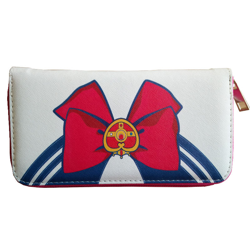 Salior Moon Women Long Purse