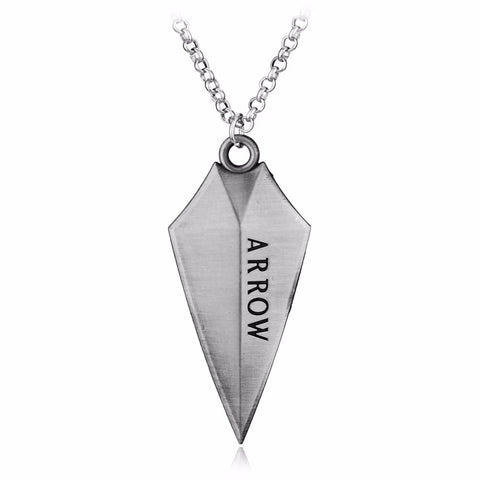 Green Arrow Logo Necklace