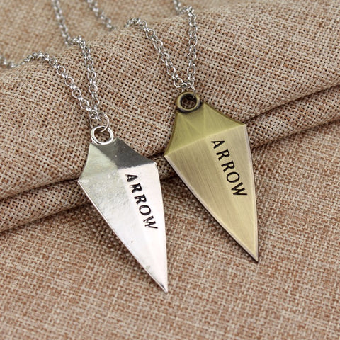 Green Arrow Logo Necklace