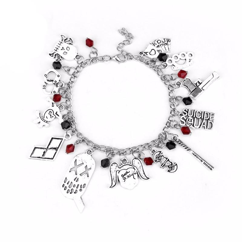 Suicide Squad Charm Bracelet
