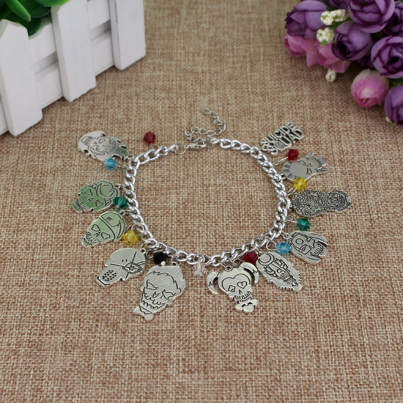 Suicide Squad Charm Bracelet