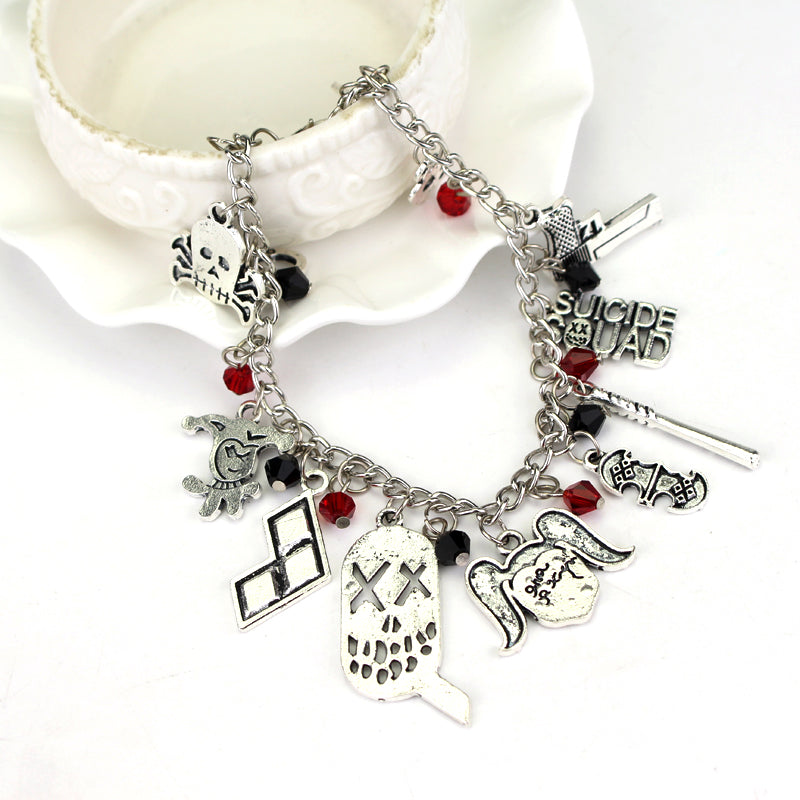 Suicide Squad Charm Bracelet