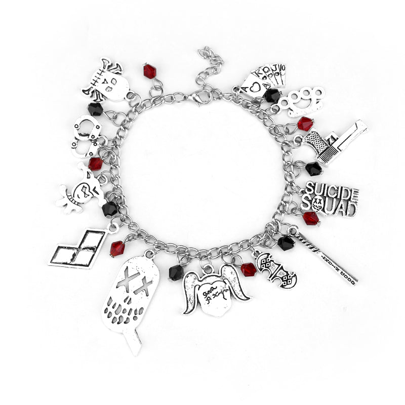 Suicide Squad Charm Bracelet