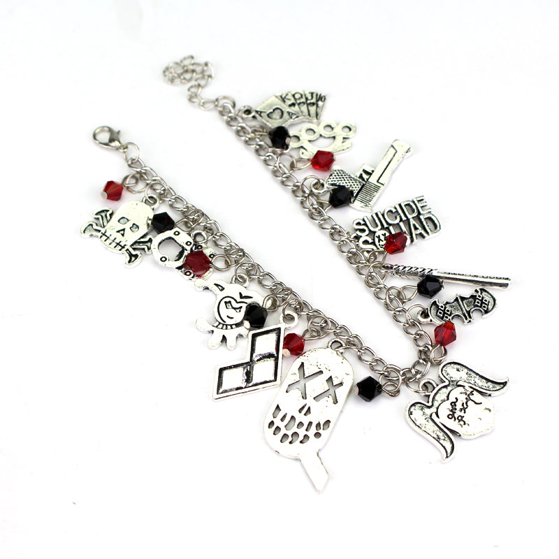 Suicide Squad Charm Bracelet