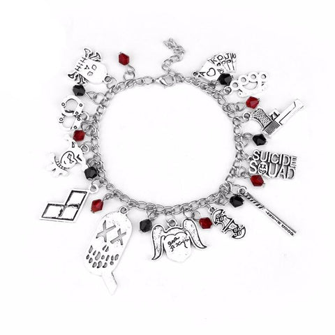 Suicide Squad Charm Bracelet