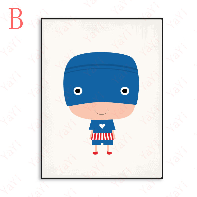 Children's Comic Home Decor