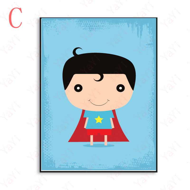 Children's Comic Home Decor