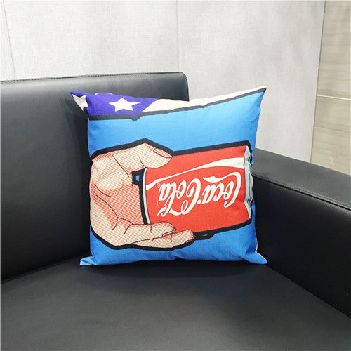 Hot Comics Pillow Cover