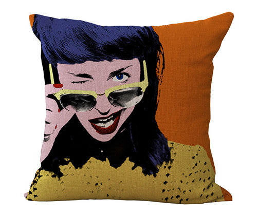 American Animation Comics Pillow