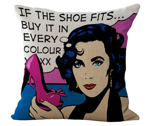 American Animation Comics Pillow